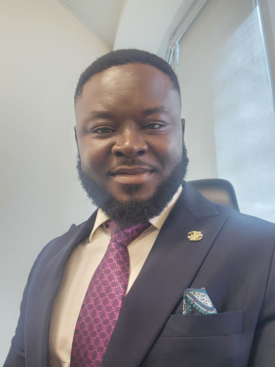Portrait of Cosmos Amankwah Owusu